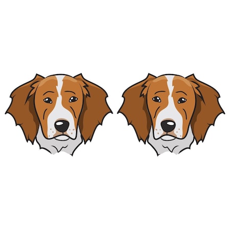Signmission Brittany Dog Decal, Dog Lover Decor Vinyl Sticker D-24-Brittany